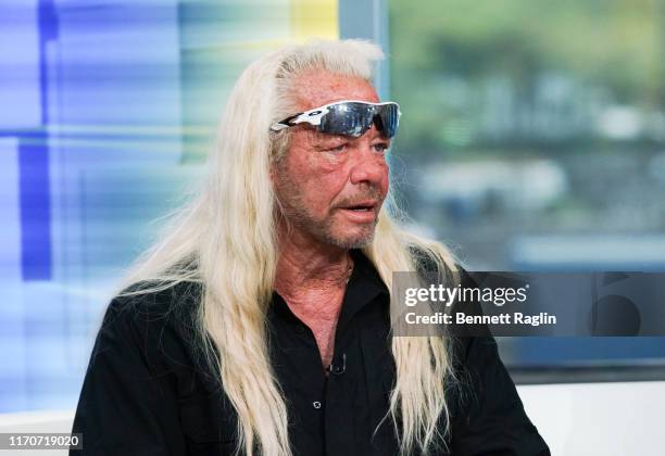 Personality Duane Chapman aka Dog the Bounty Hunter visits "FOX & Friends" at FOX Studios on August 28, 2019 in New York City.