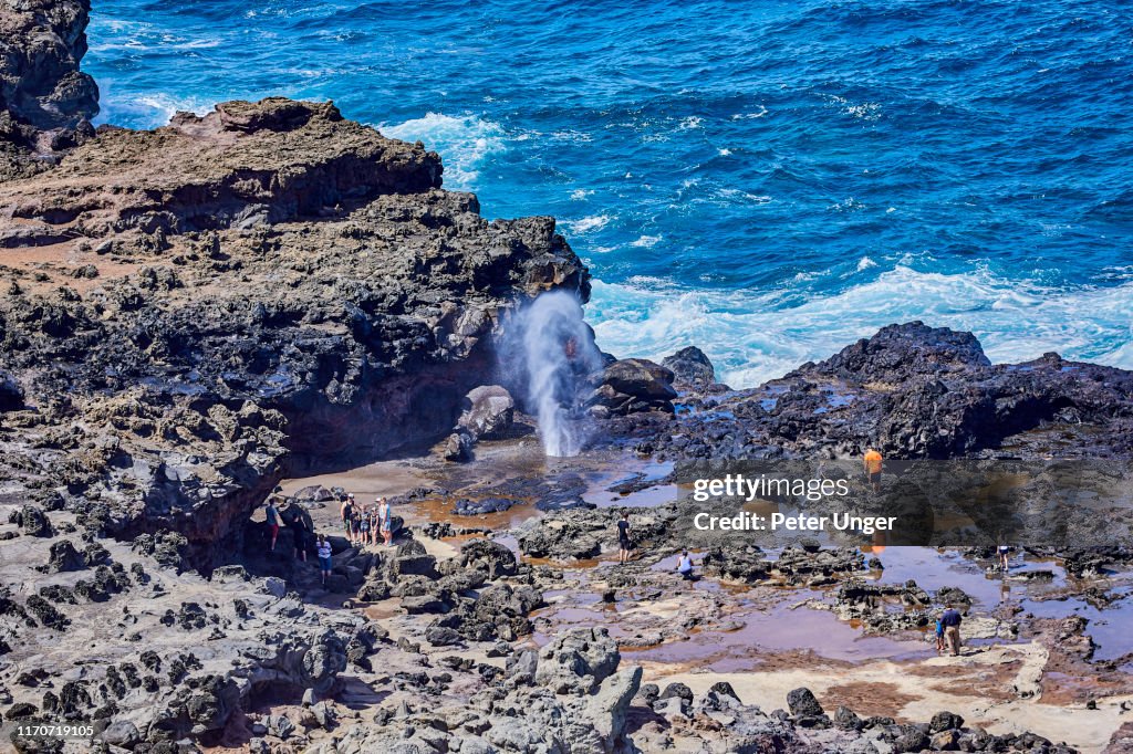 Nakalele Blowhole,west Maui,Maui,Hawaii,USA