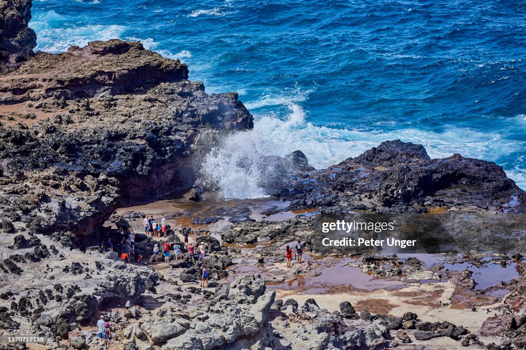 Nakalele Blowhole,west Maui,Maui,Hawaii,USA
