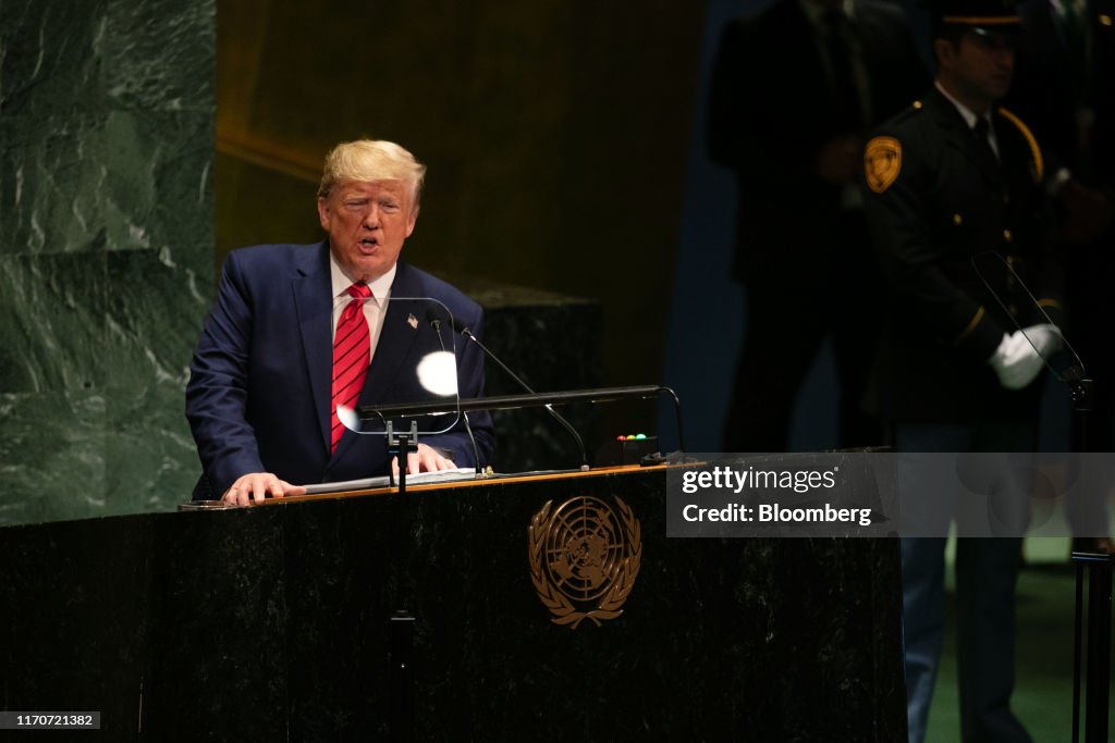 Key Speakers At The 74th Session Of The United Nations General Assembly