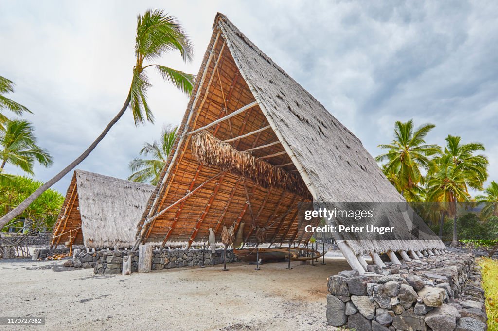 Pu'uhonua O Honaunau National Historical Park,Holualoa,Big Island,Hawaii,USA