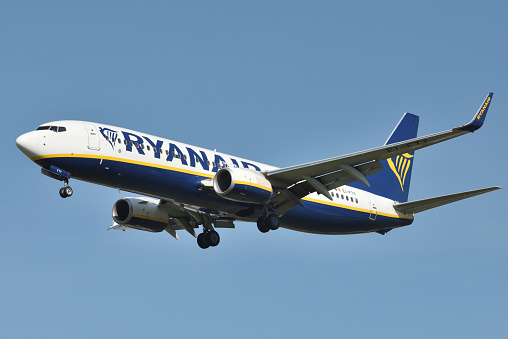 Ryanair Boeing 737-8AS airplane
