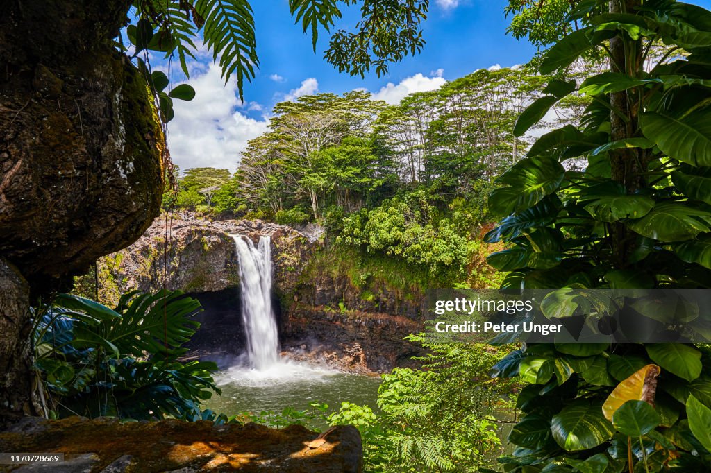 Rainbow Falls,Hilo,Big Island,Hawaii,USA
