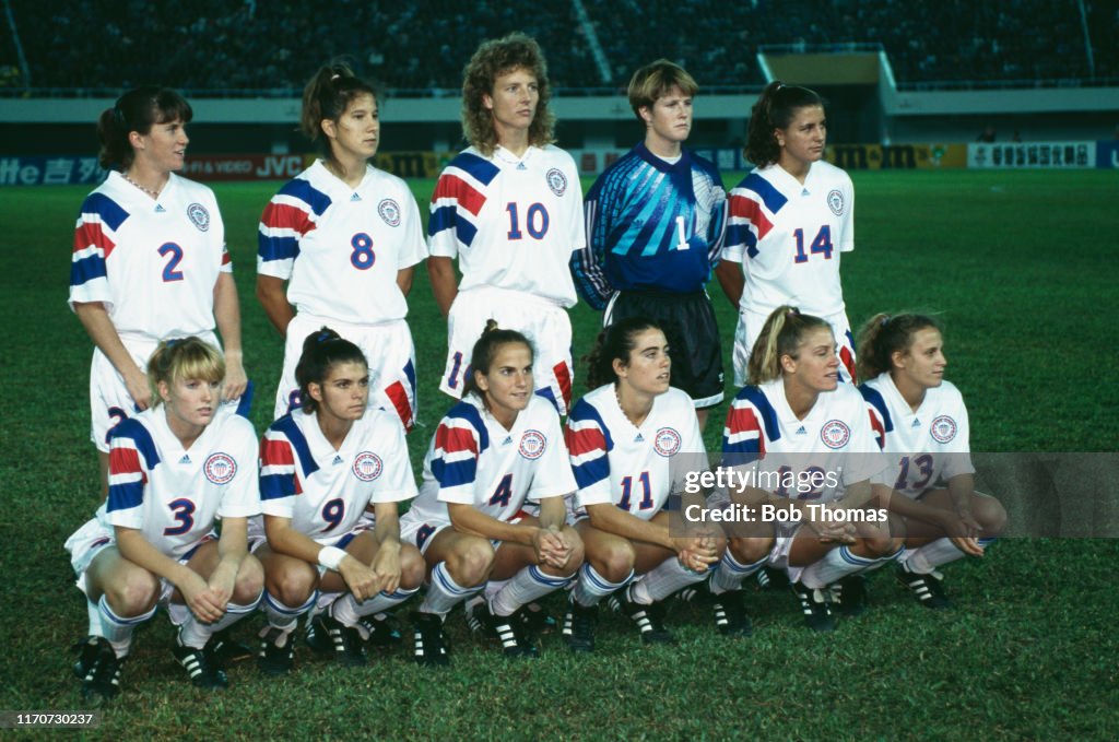 United States Team At 1991 FIFA Women's World Cup