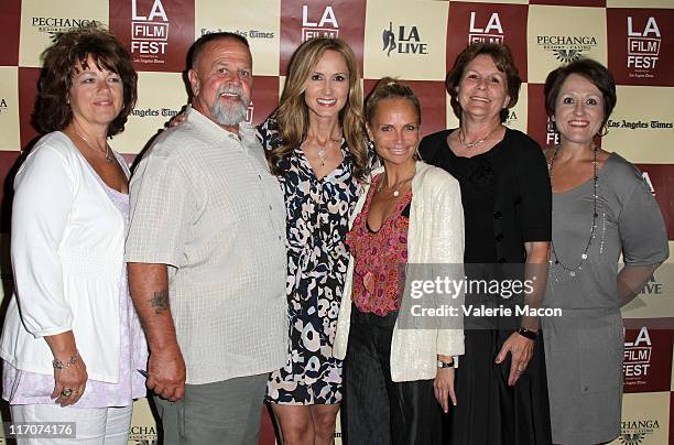 Singer/documentary subject Chely Wright , actress Kristin Chenoweth and guests attend the "Wish Me Away" Q & A during the 2011 Los Angeles Film...