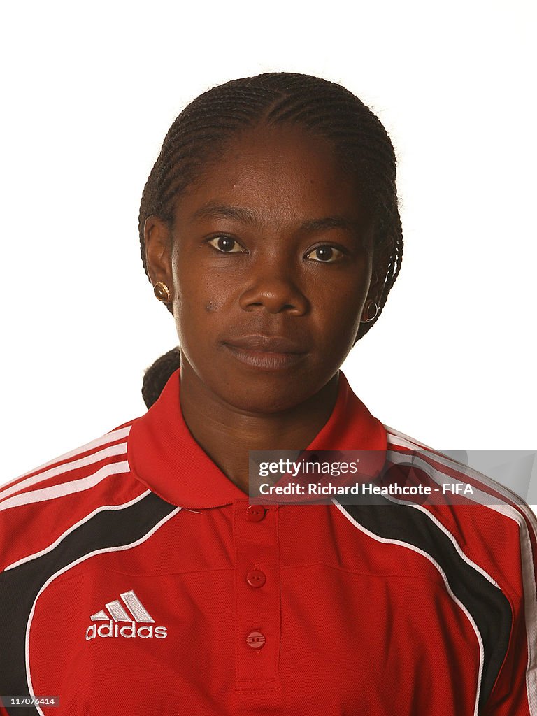 Referee And Assistant Referee Portraits - 2011 FIFA Women's World Cup