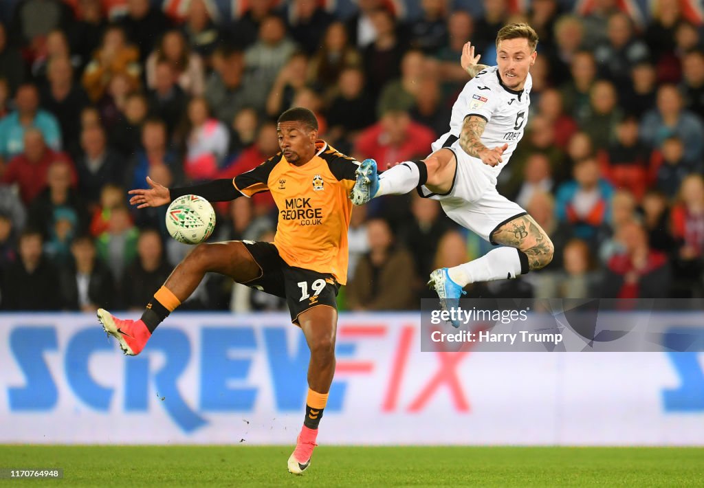 Swansea City v Cambridge United - Carabao Cup Second Round