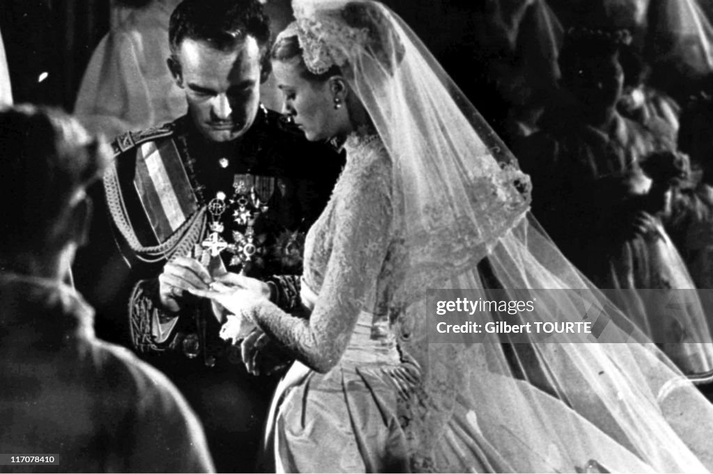 Wedding Of Prince Rainier Of Monaco And Grace Kelly