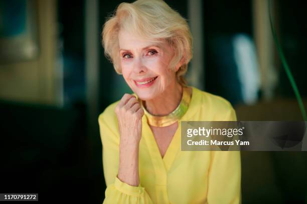 Actress Barbara Rush is photographed for Los Angeles Times on August 16, 2019 in Beverly Hills, California. PUBLISHED IMAGE. CREDIT MUST READ: Marcus...