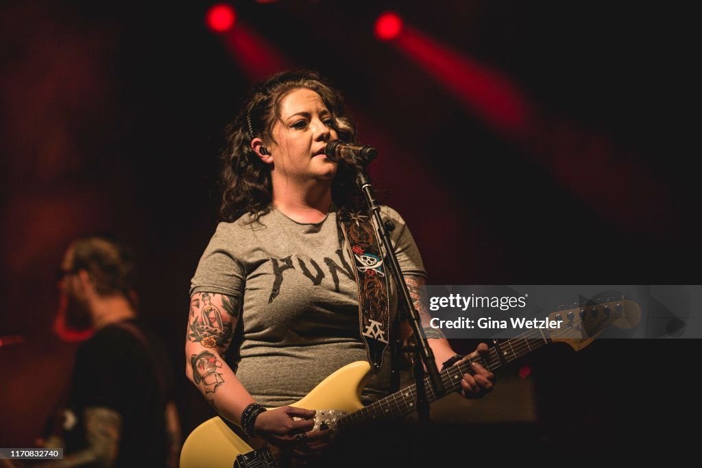 Ashley Rnd Singer American singer Ashley McBryde performs live on stage during a... News ...