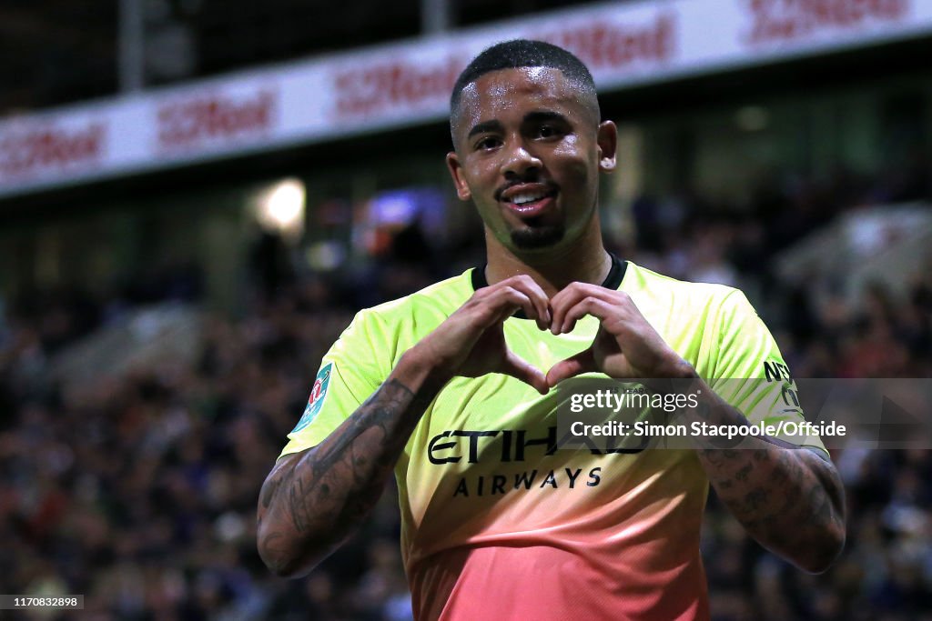 Preston North End v Manchester City - Carabao Cup Third Round