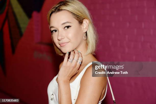 Sarah Snyder attends Pandora Street Of Loves on August 28, 2019 in Los Angeles, California.