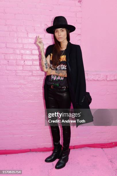 Tasya Van Ree attends Pandora Street Of Loves on August 28, 2019 in Los Angeles, California.