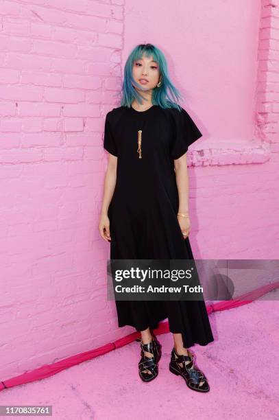 Margaret Zhang attends Pandora Street Of Loves on August 28, 2019 in Los Angeles, California.