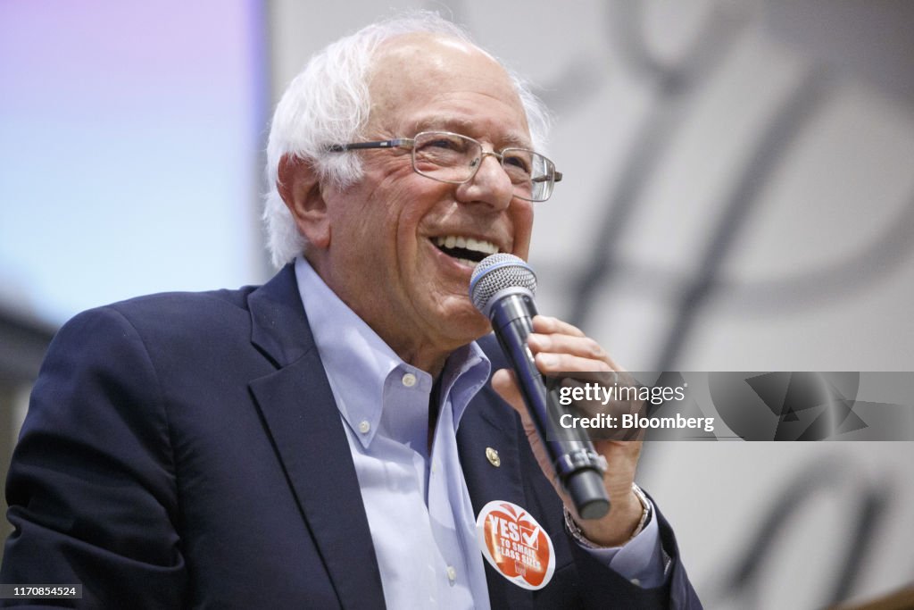 Senator Bernie Sanders Joins The Chicago Teachers Union Strike