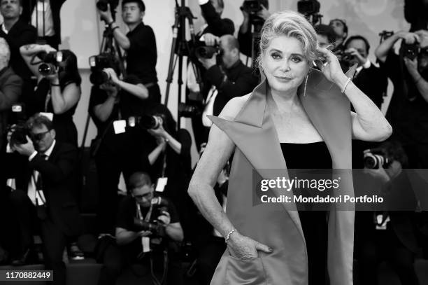 Catherine Deneuve at the 76th Venice International Film Festival 2019. Opening ceremony and premiere of the film La Veritè. Venice , August 28th, 2019