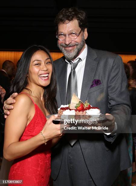 Teresa Avia Lim and David Staller attend the Opening Night of The Gingold Theatrical Group production of Bernard Shaw's "Caesar & Cleopatra" at...