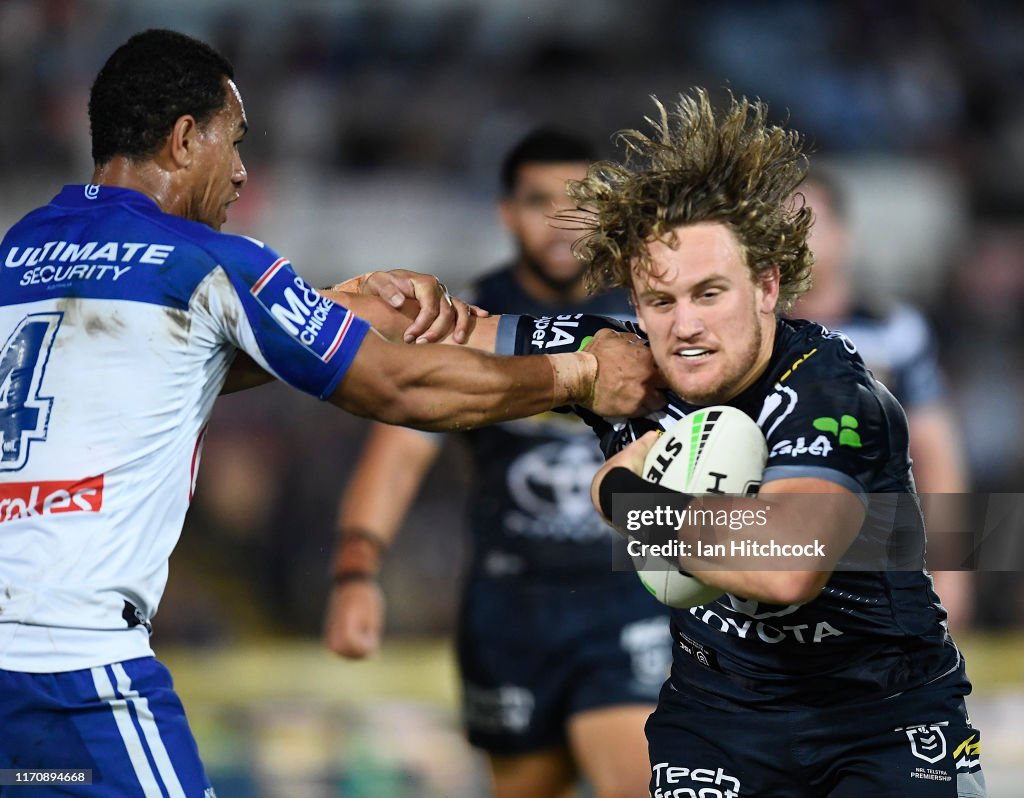 NRL Rd 24 - Cowboys v Bulldogs