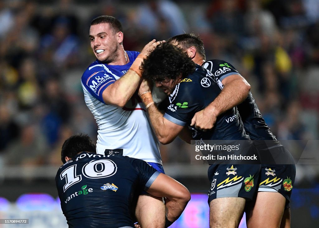 NRL Rd 24 - Cowboys v Bulldogs
