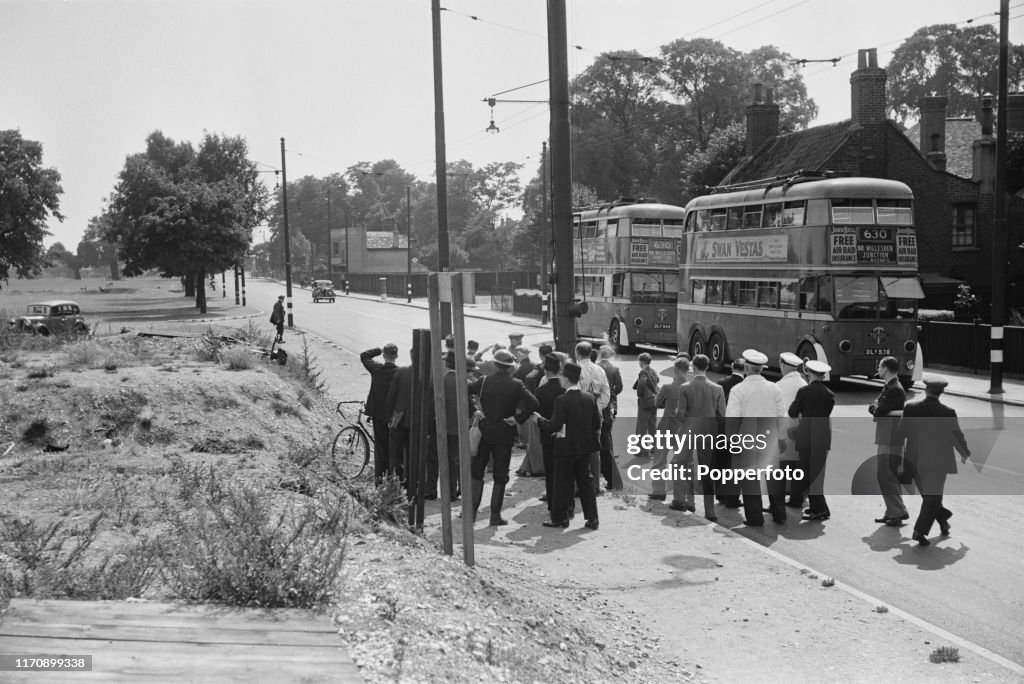 Battle Of Britain Air Raid Over Croydon