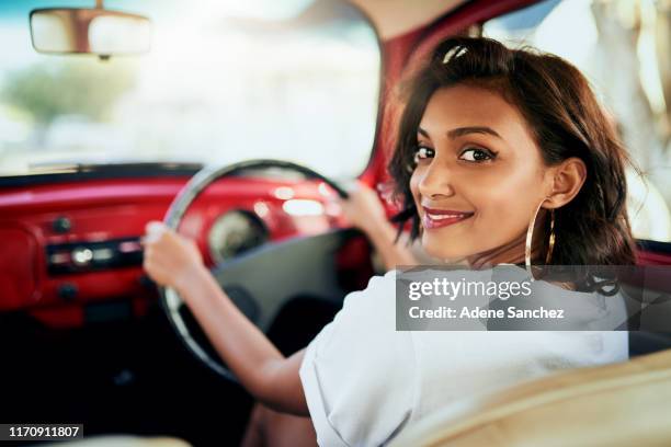 care to join me on this road trip? - asian girl driving stock pictures, royalty-free photos & images