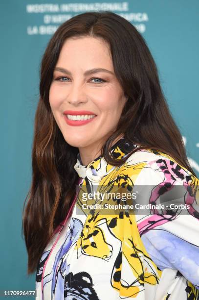 Liv Tyler attends "Ad Astra" photocall during the 76th Venice Film Festival at Sala Grande on August 29, 2019 in Venice, Italy.