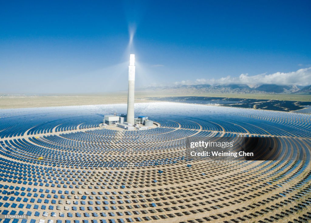 Large Solar Power Solar Power Plant High-Res Stock Photo - Getty Images