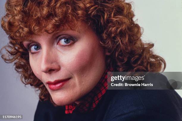 American singer and actress Maureen McGovern, New York, New York, 1985.