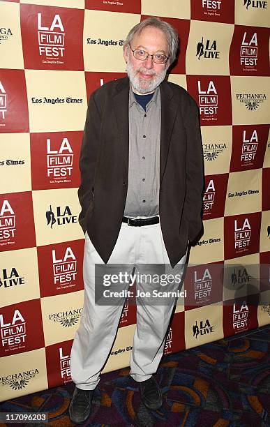 Film critic Kenneth Turan attends A Conversation: Remembering Sidney Lumet during the 2011 Los Angeles Film Festival held at Regal Cinemas L.A. LIVE...