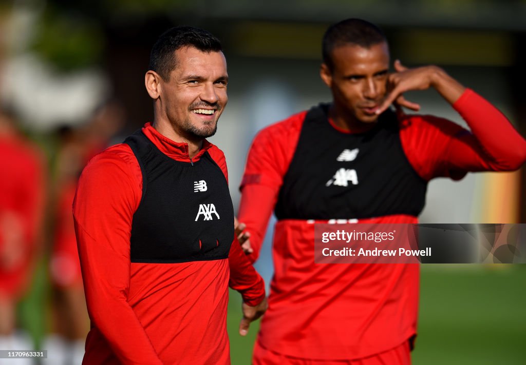 Liverpool FC Training Session