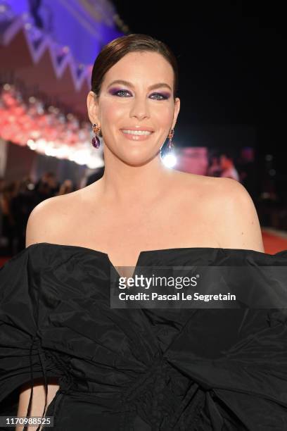 Liv Tyler walks the red carpet ahead of the "Ad Astra" screening during the 76th Venice Film Festival at Sala Grande on August 29, 2019 in Venice,...