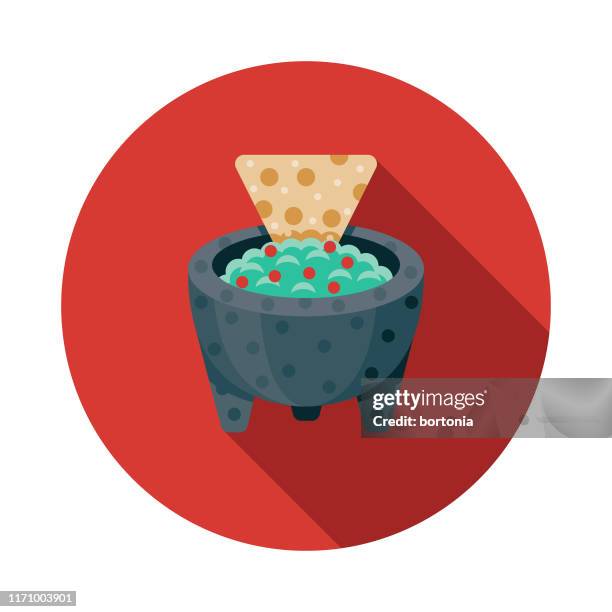 guacamole mexican food icon - lime juice stock illustrations