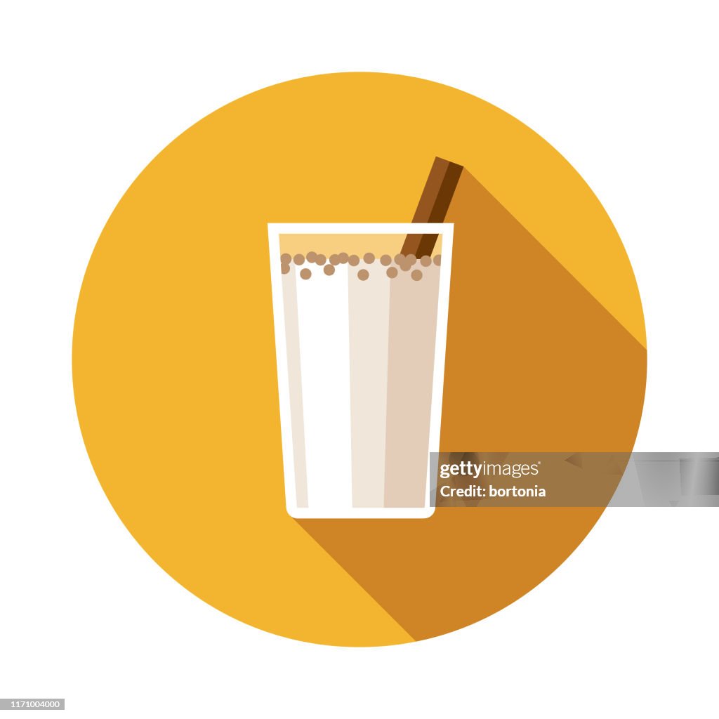 Horchata Mexican Drink Icon