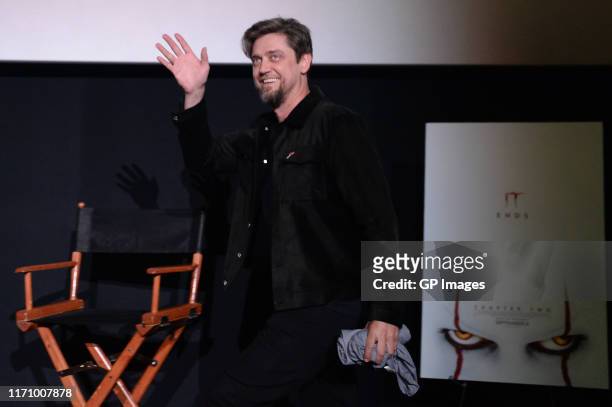 Filmmaker Andy Muschietti visits Scotiabank Theatre joins his Canadian fans in a special advance screening on August 29, 2019 in Toronto, Canada.