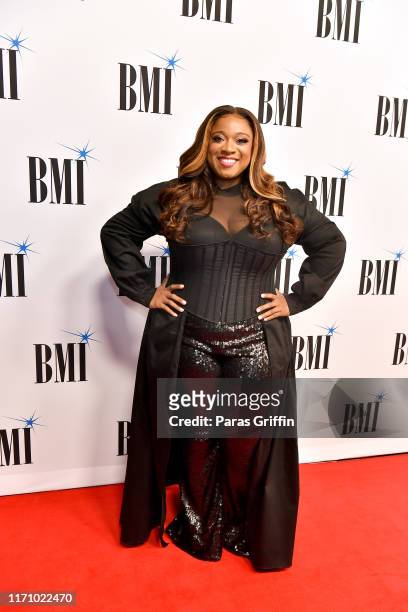 Kierra Sheard attends The 2019 BMI R&B/Hip-Hop Awards at Sandy Springs Performing Arts Center on August 29, 2019 in Sandy Springs, Georgia.