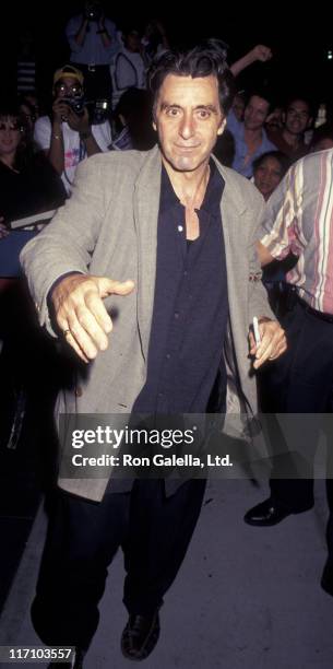 Al Pacino 1996 Photos and Premium High Res Pictures - Getty Images