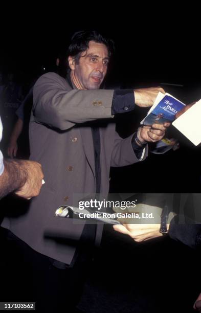 188 Al Pacino 1996 Photos & High Res Pictures - Getty Images