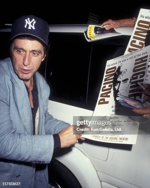 Al Pacino 1996 Photos and Premium High Res Pictures - Getty Images