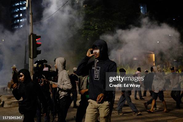 Indonesians Protest Against New Criminal Code In Jakarta Indonesians Protest Against New Criminal Code In Jakarta