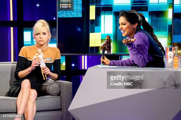 Episode 117 -- Pictured: Anna Faris, Lilly Singh --