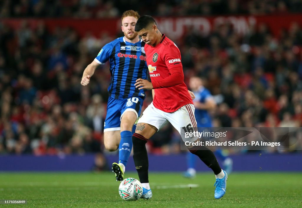 Manchester United v Rochdale - Carabao Cup - Third Round - Old Trafford