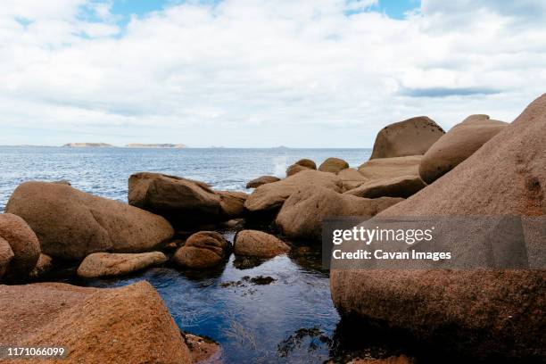 Pink Rocks Island 8,309 Granite Rock Seaside Stock Photos, High-Res Pictures, and Images ...