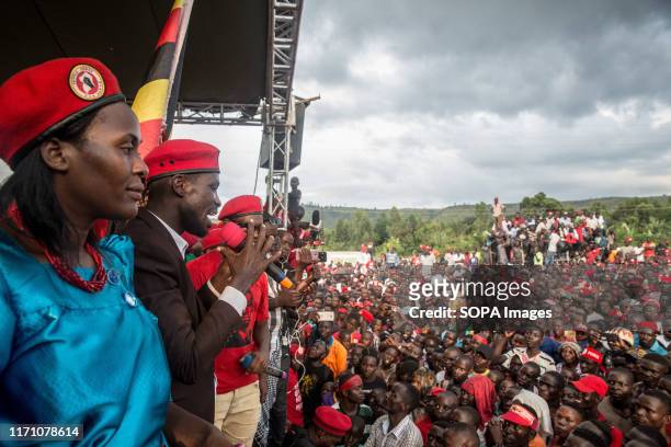 Bobi Wine, aka Robert Kyagulanyi, campaigns in Hoima Wine aka Robert Kyagulanyi, campaigned in Hoima ahead of a by-election. It was the first time...