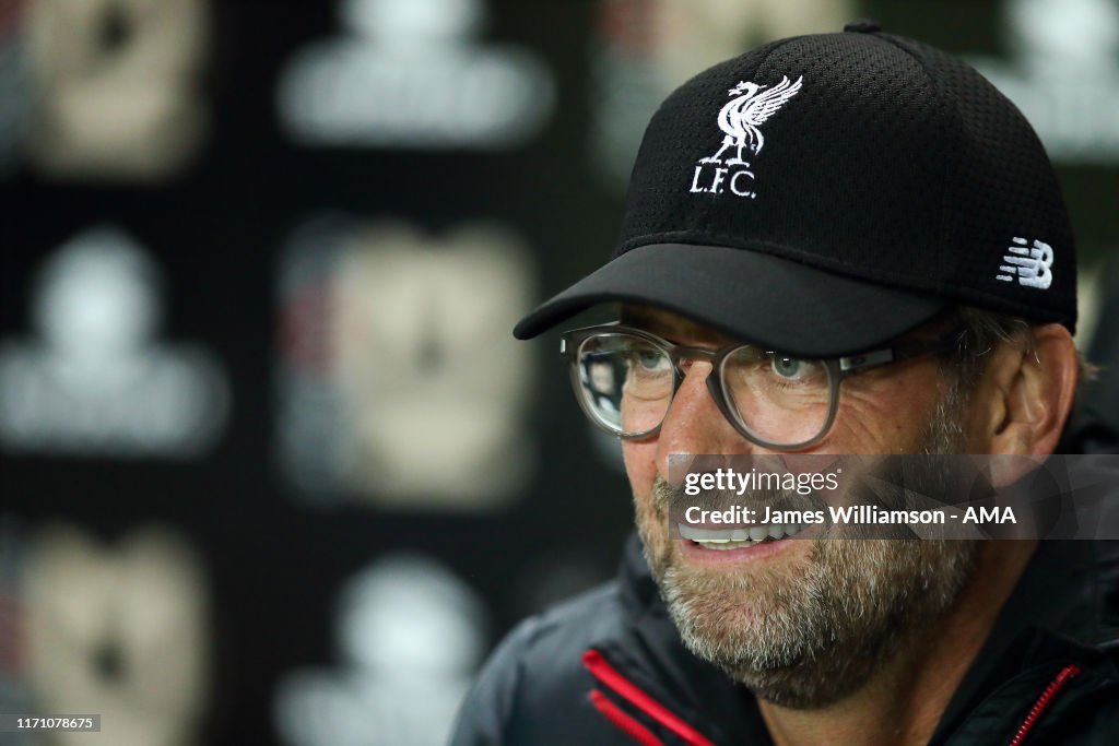 Milton Keynes Dons v Liverpool FC - Carabao Cup Third Round