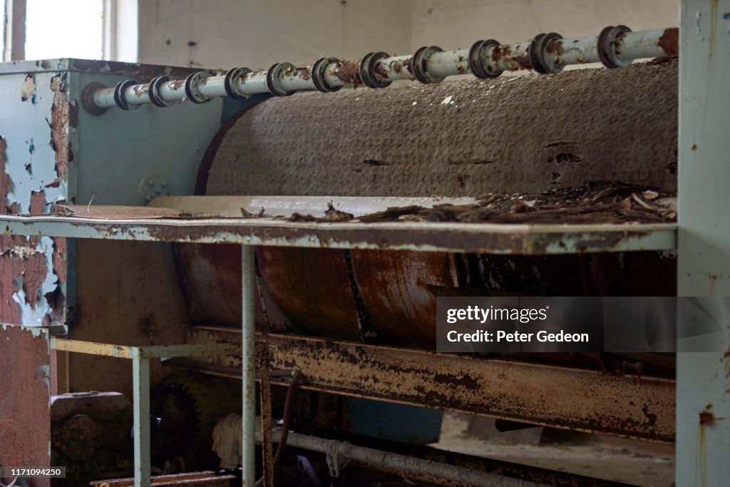 Abandoned secret soviet military base - Industrial equipment