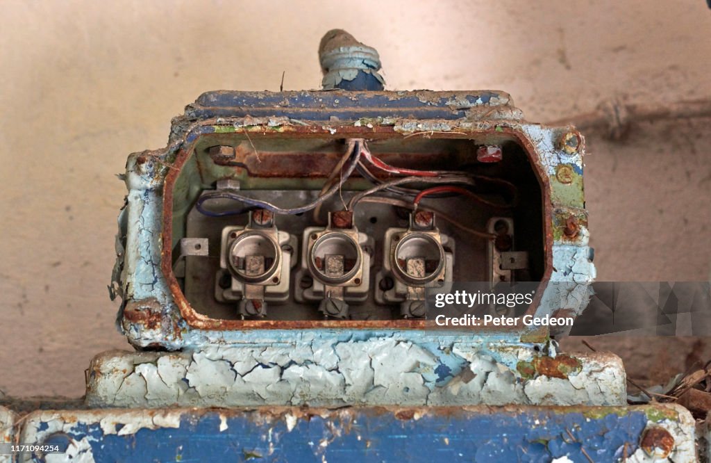 Abandoned secret soviet military base - Electrical equipment