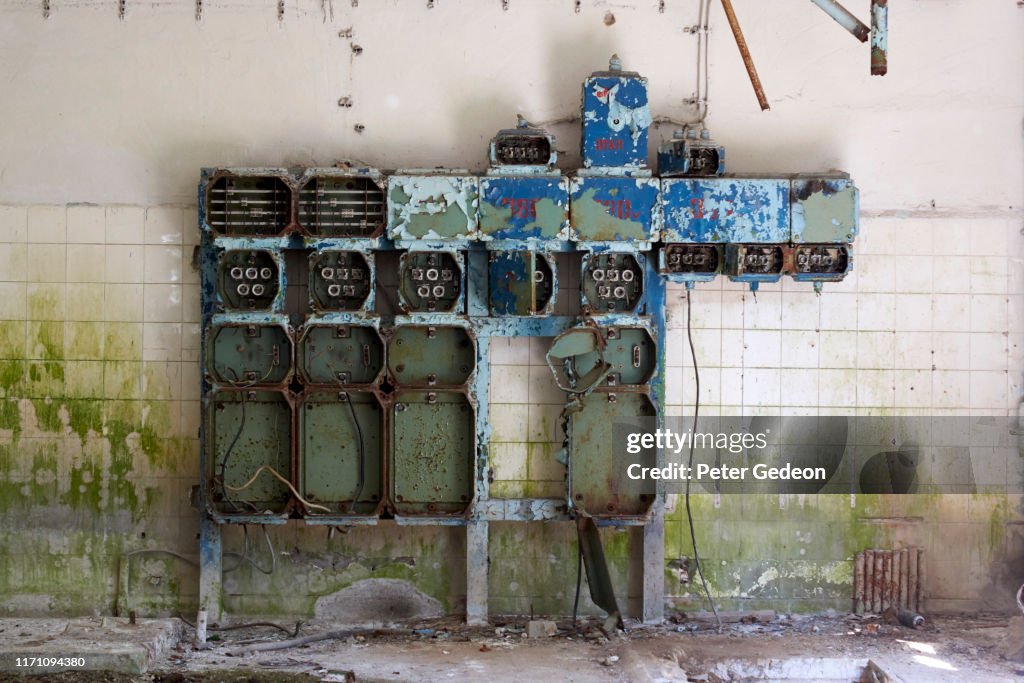 Abandoned secret soviet military base - Electrical equipment