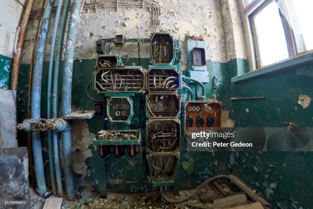 Abandoned secret soviet military base - Electrical equipment