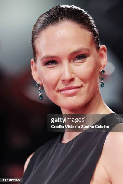 Bar Refaeli walks the red carpet ahead of the "Ad Astra" screening during during the 76th Venice Film Festival at Sala Grande on August 29, 2019 in...
