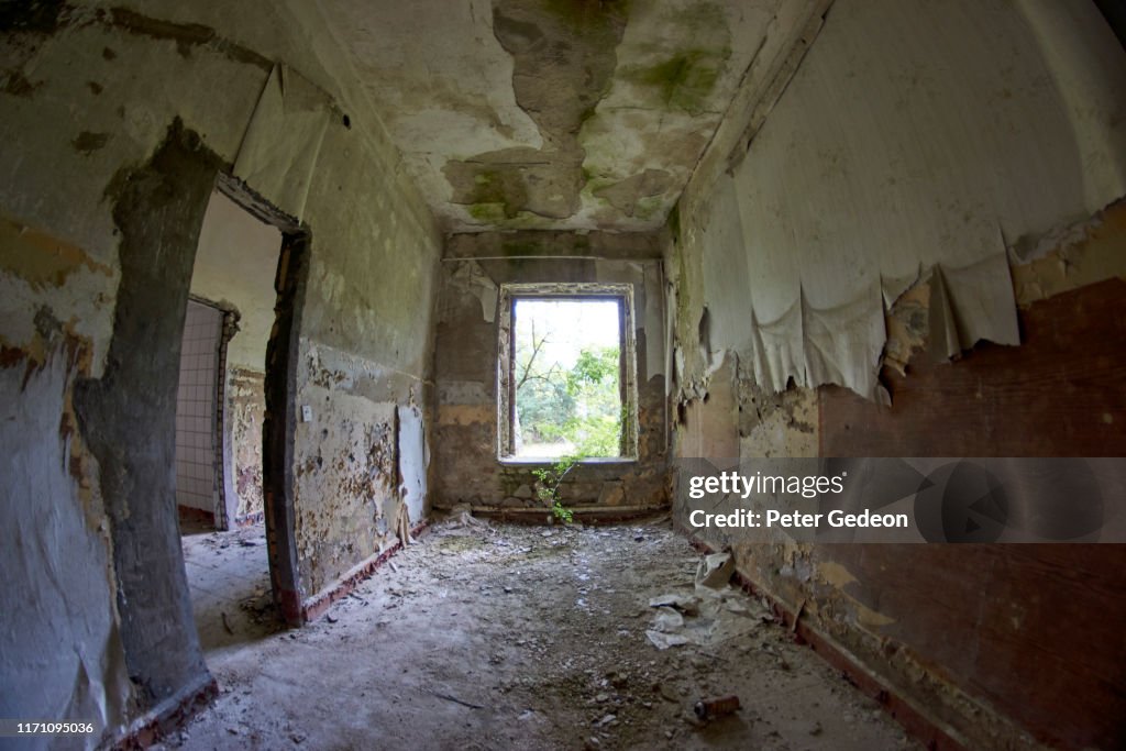 Abandoned secret soviet military base
